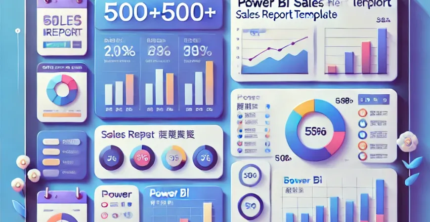 Power BI销售报表模板太少？500+专业模板可选